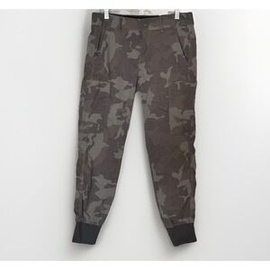 PrAna Women's Camo Cargo Jogger Pants Size 2 Outdoors Hiking‎ Activewear